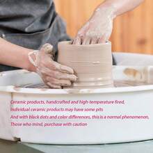 1pc Mini Ceramic Pet Sleeping Nest, Hamster House Cave For Cooling In Summer, Suitable For Baby Hamsters, Roborovskii Hamsters (Product Size: Approx. 8.5x8.5x6.5cm, Entrance Diameter: Approx. 5.2cm) - Multicolor - View 14