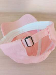 California Unisex Baseball Cap With Embroidered Curved Brim, Casual Premium Cotton - Màu Hồng baby - Xem 4