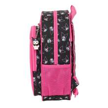 Mochila Infantil Adapt.Carro Kuromi 26x34x11 Cm - Hello Kitty - Mochilas Escolares - Safta - Ref. 612541185 - Multicolor - Ver 2