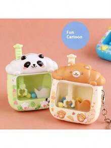 Móc khóa máy gắp búp bê mini - Máy gắp búp bê mini cầm tay, Máy gắp búp bê tại nhà, Phụ kiện mặt dây chuyền dễ thương (Quà tặng giải trí), Đồ chơi Stitch, Đồ chơi du lịch, Đồ chơi giảm căng thẳng trong lớp học, Đồ trang sức mini, Đồ chơi tắm, Văn phòng phẩm Giáng sinh, Bóng giảm căng thẳng, Quà sinh nhật, Quà Giáng sinh, Quà Halloween, Món quà hoàn hảo - Nhiều màu - Xem 5