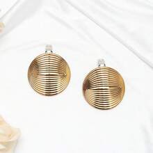 Premium Gold-Color, Unique Shape Detachable Shoe Decor - Gold - View 6