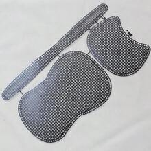 1 pieza Bolsillo interior tejido a mano, Tablero de tejido de plástico, Hacer billeteras DIY, Manualidades - Multicolor - Ver 4