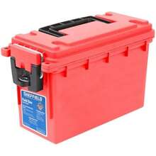 Sheffield 12634 - Caja de Campo, Color Blanco ártico(Rojo - Sólido) - Multicolor - Ver 1