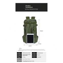 男士钓具包 - 斜角钓具盒，适用于存放钓鱼装备和配件 | 男女通用钓鱼装备收纳包 | 户外徒步、徒步背包、男士多功能背包、户外旅行包、父亲节、生日、毕业典礼、圣诞节旅行礼物、送给男友的礼物、男士背包