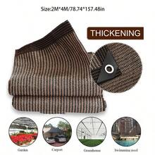 Shade Cloth Outdoor Sun Shade With Grommets, Premium Sunshade Fabric Fence - Durable, Tear-Resistant, Easy To Install For Balcony, Courtyard, And Swimming Pool - Provides Excellent Sunblock, Shade, And Privacy With Taped Edge And Grommets ﻿