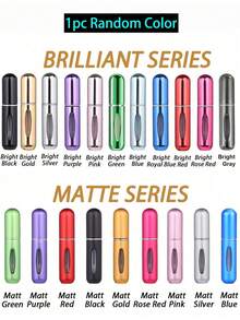 20pcs/10pcs/5pcs/1pc 5ML Refillable Perfume Bottles, Refillable Perfume Atomizer Bottles, Perfume Travel Spray Bottles, Mini Portable Empty Liquid Containers, Refillable Perfume Decanting Bottles, Cosmetic Bottles, Travel Essentials, Beach Travel Organizers, Back To School - Multicolor - View 12