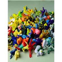 Bộ 12/24 mô hình quái vật mini nhiều màu sắc, ngẫu nhiên, có giác hút, mắt sống động và tư thế độc đáo, làm bằng nhựa bền, thích hợp trang trí trong nhà/ngoài trời, nhà cửa, văn phòng, bàn làm việc, xe hơi - Quà tặng sinh nhật, chủ đề giả tưởng, mô hình mini, trang trí văn phòng, thiết kế ngộ nghĩnh (Kiểu dáng ngẫu nhiên) - Nhiều màu - Xem 2