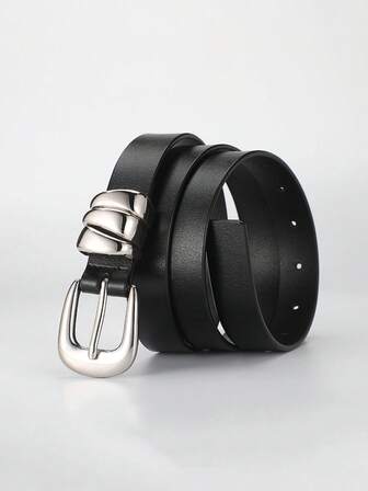 Joopzqm El cinturón de cuero con hebilla de pasador es una decoración con un diseño de nicho. Combina bien con cinturones de mezclilla tanto para hombres como para mujeres.