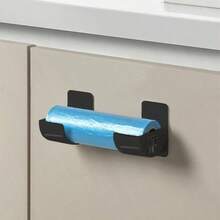 2 Pieces Practical Multi-Functional Solid Color Punch-Free Storage Rack – Durable ABS Material, Adjustable Space-Saving Organizer, For Trash Bags, Cling Film, Umbrella, Kitchen Roller & Small Utensils, Suitable For Kitchen (Sink/Cabinet), Bathroom & Entryway, Home Storage Organization Essentials, Perfect For New Year, Valentine's Day, Mother's Day, Father's Day & Graduation - Multicolor - View 6