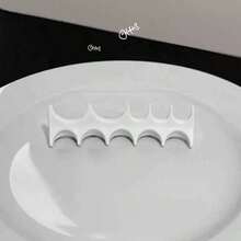 3-Compartment Silicone Fish Bone Pen Holder, Non-Slip, Suitable For Paintbrushes, Pencils, Pens, Nail Art Brushes, Office Desk Organizer, Creative Pen & Makeup Brush Display Stand