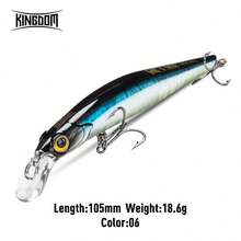Kingdom Kingart Sinking Minnow Fishing Lures 6g 9g 14g 18.6g Jerkbaits With Center Of Gravity Transfer System Wobblers Hard Baits For Freshwater And Saltwater Sea Bass - Multicolor - View 12