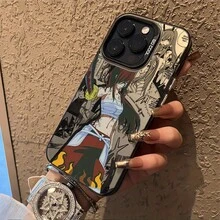 Funda para teléfono de Erza Scarlet con diseño clásico de animeágico, compatible con modelos de 17, 16E, 16, 15, 14, 13, 12, 11,, Pro,,, X, XR, XSMAX, 8 y Plus.Tiene una cubierta trasera esmerilada anti-caídas, lo que la convierte en un gran regalo.17,17 Pro - Negro - Ver 9