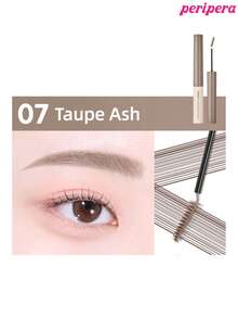 Peripera K-Beauty SPEEDY SKINNY 眉彩筆 眉毛造型凝膠 極細刷頭 易打造精緻眉妝 防水 持久 防暈染 眉毛定型液 眉毛填補 豐盈眉毛凝膠 - #07 Taupe Ash - 查看 3
