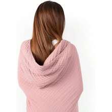 Toalla con Capucha para Adulto Algodón Muselina – Grande y Absorbente para Playa y Baño – Estilo Manta con Capucha, para Adultos(Malva Paquete de 1 – Adulto) - Multicolor - Ver 6