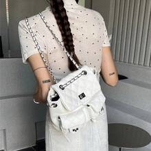Multipurpose Small Backpack - أبيض - صغير - مشاهدة 8