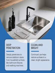 jakehoe Household Stain Removal Gel / Washing Machine Mold Removal Gel / Household Kitchen Metal Surface Cleaning Gel, Mold Remover For Drum Washing Machines, Refrigerators, Rubber Seals. Best Gift For Family And Friends, Random Old And New Models Shipped.