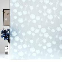 Frosted Glass Window Film, Anti-Peeping Privacy Window Sticker For Bathroom, Shower Room, Transparent - Multicolor - View 47