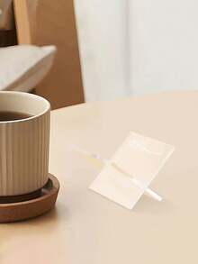 2pcs/Set Acrylic Date Stand For Ramadan Table Decoration Mini Elegant Eid Mubarak Date Stand Holder For Ramadan Eid Party,Table Centerpiece,Holiday Date Palm Storage - Multicolor - View 2