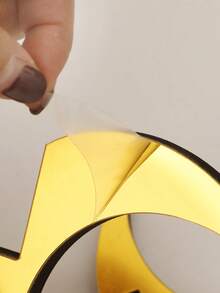 1/2 Stück Halbmond Tischdekoration für Eid Mubarak, goldener Ramadan dekorativer Halbmond als Tischmittelpunkt, islamisches Fest Heim- und Büro Tischdekoration, festliche Atmosphäre Beleuchtung - Verschiedenfarbig - Übersicht 5