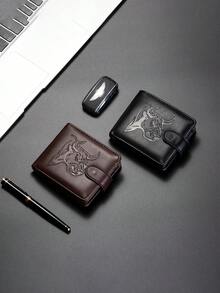 1件 一款时尚实用的男士多功能钱包，带卡位，配有带遮盖的现金卡夹，适合猎鹿的男朋友和丈夫使用。适合父亲节、情人节送给猎鹿的男朋友和丈夫的圣诞礼物。 - Color - 查看 9