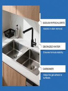 jakehoe Household Stain Removal Gel / Washing Machine Mold Removal Gel / Household Kitchen Metal Surface Cleaning Gel, Mold Remover For Drum Washing Machines, Refrigerators, Rubber Seals. Best Gift For Family And Friends, Random Old And New Models Shipped.