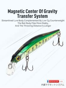 Kingdom Kingart Sinking Minnow Fishing Lures 6g 9g 14g 18.6g Jerkbaits With Center Of Gravity Transfer System Wobblers Hard Baits For Freshwater And Saltwater Sea Bass - Multicolor - View 5