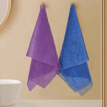 African Nylon Exfoliating Bath Towel, Soft And Scrub, Nylon Bath Towel For Exfoliating And Bubble Foaming, Bathroom Accessories Back To School,Bath Sponge Exfoliating Shower Body Scrubber, African Exfoliating Net Sponge - Nhiều màu - Xem 8