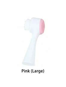 1个二合一洁面刷，柔软硅胶洁面刷，软毛洁面刷，双面洁面工具，面部去角质毛孔深层清洁刷，双面手动按摩深层清洁毛孔洁面刷，用于按摩、护肤卸妆、美容护肤工具、洁面工具、个人护理清洁工具、浴室小工具 - 彩色 - 查看 12