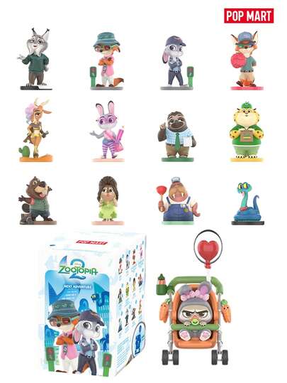  POP MART Molly Blind Box Mini Vinyl Figure, Cute Cartoon Decor, Collectible Toy, Christmas Gift, Home Decor (1 Box Only)