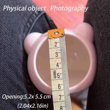 1pc Mini Ceramic Pet Sleeping Nest, Hamster House Cave For Cooling In Summer, Suitable For Baby Hamsters, Roborovskii Hamsters (Product Size: Approx. 8.5x8.5x6.5cm, Entrance Diameter: Approx. 5.2cm) - Multicolor - View 17