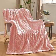 Wool Blanket - Soft, Lightweight And Cozy Flannel Blanket, Women's Warm Decorative Blanket, Suitable For All Seasons, Portable Throw Blanket For Outdoor, Camping, Sofa, Bed, Car, Etc.