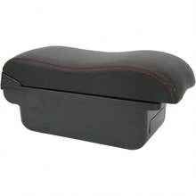 Centro Organizador de la Caja del Reposabrazos del Coche, Caja del Reposabrazos de la Consola del Coche, Superficie Negraáctil, Reemplazo de Línea Roja para 2005-2021 - 1 - Ver 2