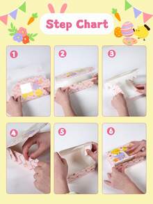 Bộ 6 hộp quà Phục Sinh, thiết kế cửa sổ trong suốt với hình thỏ, gà con và trứng Phục Sinh dễ thương, thích hợp để đóng gói quà tặng, trang trí lễ Phục Sinh, đồ dùng tiệc Phục Sinh, quà tặng sinh nhật ngày lễ Phục Sinh, quà lưu niệm, quà tặng Phục Sinh, trang trí nhà cửa, trang trí nhà bếp và bàn ăn. - Nhiều màu - Xem 9