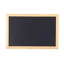 Wooden Frame Small Chalkboard, Single-Sided Wall-Mounted Blackboard, Writing Board, Message Board, Menu Board, Children's Doodle Board, Non-Magnetic