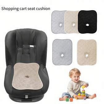 1pc Baby Stroller Seat Pad, Multi-Color Options, Waterproof & Anti-Dirty, Urine-Resistant, Easy To Clean, Thin & Fitted Design, Great Gift For Baby On Christmas, Halloween, Thanksgiving