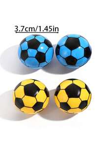 Sacapuntas de lápiz con diseño de balón de fútbol, sacapuntas de lápiz de modelado de dibujos animados, sacapuntas de lápiz de plástico de un solo orificio, sencillo y fácil de usar, herramientas de aprendizaje, sacapuntas de lápiz de arte. - Multicolor - Ver 9