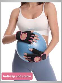 A Pair Of Outdoor Sports Fitness Half-Finger Gloves Spring Play Cycling Mountaineering Handguard Non-Slip Men's Gloves - Multicolor - View 7