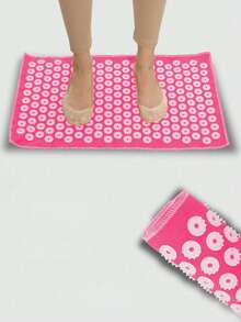 Massager Cushion Massage Yoga Mat Acupuncture Mat Acupressure Relieve Pain Stress Back Body Pain Spike Mat - Pink - View 6