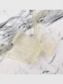 Sheer Ribbon, Soft Tones, Vibrant Colors - Suitable For Wedding Decor, Gift Wrapping, And Floral Arrangements - Made Of Polyester Satin - Ideal For Parties And Craft Projects - Elegant Decorative Material With Glossy Finish And Smooth Texture - Multicolor - View 7