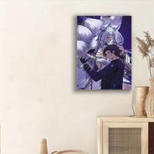 Framed  Anime The Eminence In Shadow Poster Wall Art Picture Painting Poster Canvas Print Posters Artworks Bedroom Living Room Decor - Framed - View 4