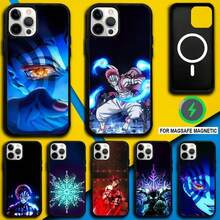 Funda de teléfono D-Demon Akaza S-Slayer compatible con  16,15,14,13,12,11,Pro,Max,Plus,Mini,SE4,E carga inalámbrica magnética Magsafe, funda compatible con  17, funda  17 Pro, funda  17 Pro Max - z8 - Ver 1