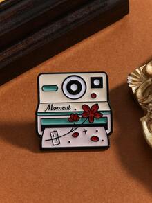 4pcs/Set Retro Style Inspirational Quote Brooch Pins, Fashion Accessory For Photo Shooting, Backpack Decor, Suitable For All Seasons, Parties, Gifts, Work Wear - Multicolor - View 3