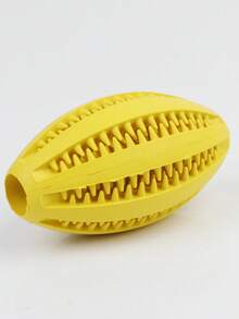 Pet Dog Chew Toys Teeth Cleaning Snack Ball, Natural Rubber Super Tough Interactive Bouncy Pet Supplies - Multicolor - View 11