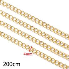 2meters 2.5/3/4mm Stainless Steel Chains For Bracelet Necklace Jewelry Making Extension Chain DIY Jewelry Materials Components - Tail Chain - View 11