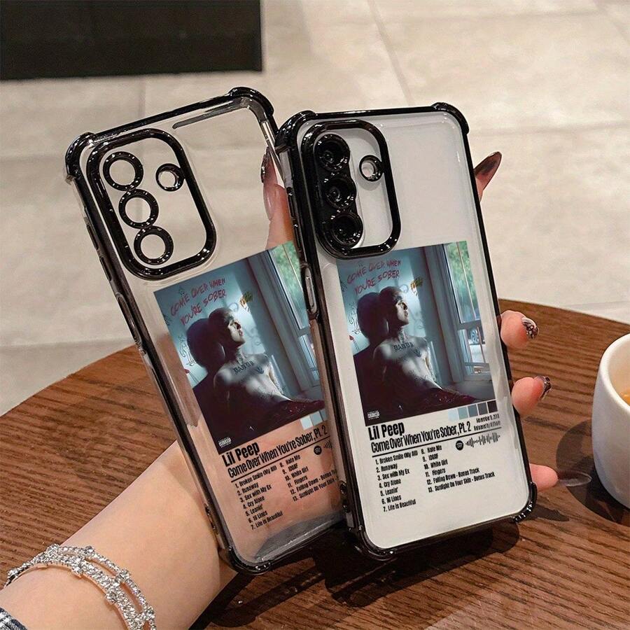 Funda de teléfono Hellboy Love para Galaxy A26, A36, A55, A35, A06, A16, A05, A14, A24, A34, A54, A15, A05S, A25, A23, A33, A53, A73, A13 4G 5G, a prueba de golpes, transparente y suave - Mezcla de colores - Ver 1