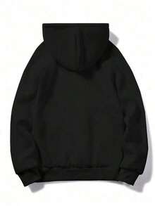 University Of Utah Utes Large One Color Pullover Hoodie - Black 2 - View 10