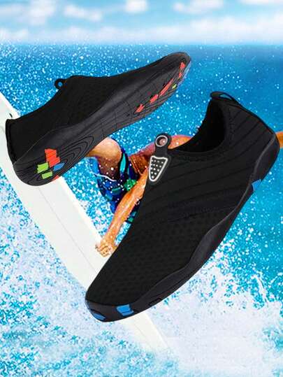 Zapatos de agua, zapatos deportivos para exteriores, zapatos de playa, zapatos de camping, zapatos de montañismo, zapatos tipo calcetín, ligeros para surf, natación, canotaje, buceo, correr, gimnasio, adecuados para uso en interiores y exteriores, cómodos, suaves, transpirables