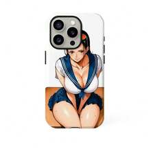 1 Funda de Teléfono Anime P Piece Nico Robin para 17 16 15 14 13 12 11 Pro Max Plus - z6 - Ver 13