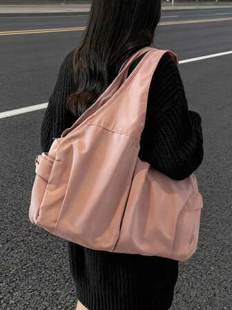 Bolsa deportiva de yoga a prueba de agua de gran capacidad y con compartimento para seco y húmedo, de moda