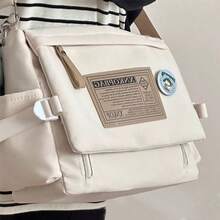 New Fashion Women's Crossbody And Shoulder Bags, Large Tote Bag, Student Gift - trắng - Xem 4